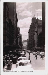 Australia Pitt Street Sydney New South Wales RPPC C059