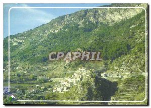 Postcard Modern Toudon View Village