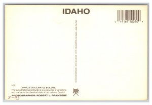 Boise Idaho State Capitol Building Postcard Continental View