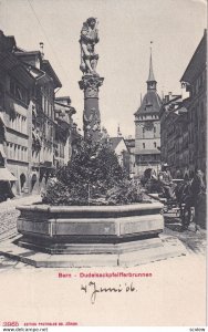 BERNE, Switzerland, 1901-1907; Dudelsackpfeifferbrunnen