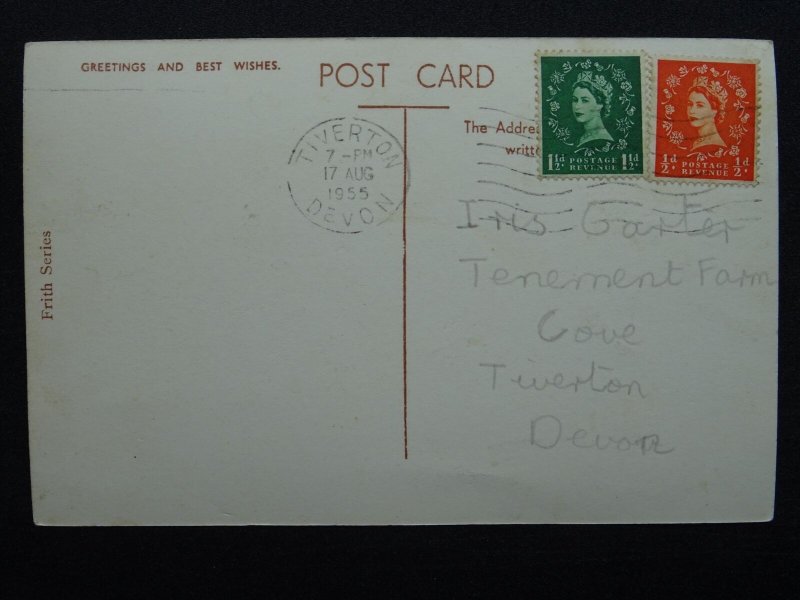 Devon TIVERTON Blundells School Chapel 1950s RP Postcard by Frith