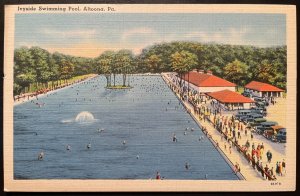 Vintage Postcard 1930-1945 Ivyside Swimming Pool, Altoona, Pennsylvania (PA)