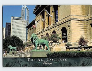 Postcard The Art Institute Chicago Illinois USA