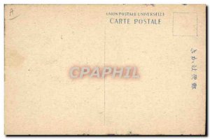 Old Postcard Japan Nippon Volcano (hand painted)