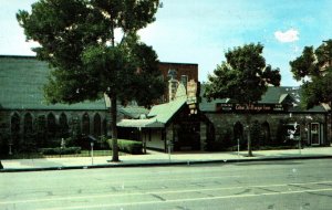 VINTAGE POSTCARD THE VILLAGE INN PUB COCKTAIL LOUNGE COLORADO SPRINGS COLORADO