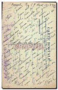 Old Postcard Fantasy Flowers Toil?e