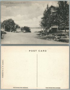 LOCH SHELDRAKE N.Y. FALLSBURG SULLIVAN COUNTY ANTIQUE POSTCARD