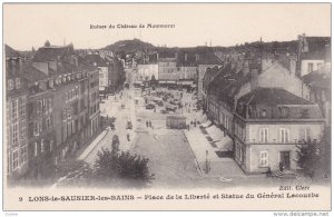 LONS LE SAUNIER LES BAINS, Jura, France, 1900-1910's; Place De La Liberte Et ...