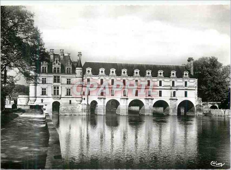 Modern Postcard Chenonceaux (I and L) West Facade Chateau Les Chateaux of the...