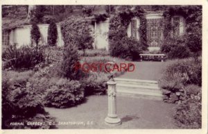 1938 FORMAL GARDENS, CHRISTIAN SCIENCE SANATORIUM, SAN FRANCISCO - RPPC