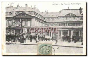 Paris - 1 - The Royal Palace Square Old Postcard