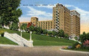 Bluff View - Corpus Christi, Texas TX Postcard