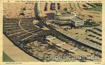 Administration Building, New York Municipal Airport, North Beach, NYC NY USA ...