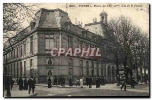 Paris - 16 - XVI arrondissement Mayor - Rue de la Pompe - Old Postcard