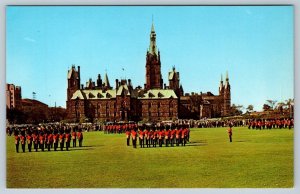 Changing The Guard, Parliament Hill Ottawa Ontario Canada, Vintage Postcard #4