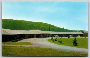 Roadside~Owego New York~Exterior View Of Sunrise Motel On Rte 17~Vintage PC