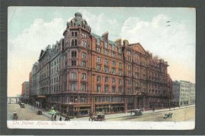 1907 Real Picture Post Card Chicago IL The Palmer House Famous Hotel