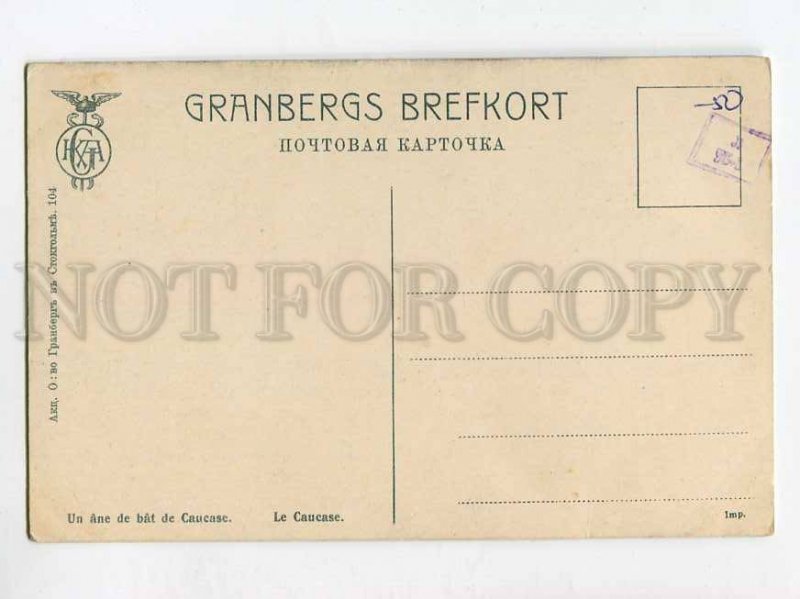 3076494 CAUCASUS pack donkey & young driver Vintage PC