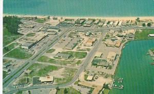 Florida St Petersburg Aerial View Treasure Island Shopping Center Hotels and ...