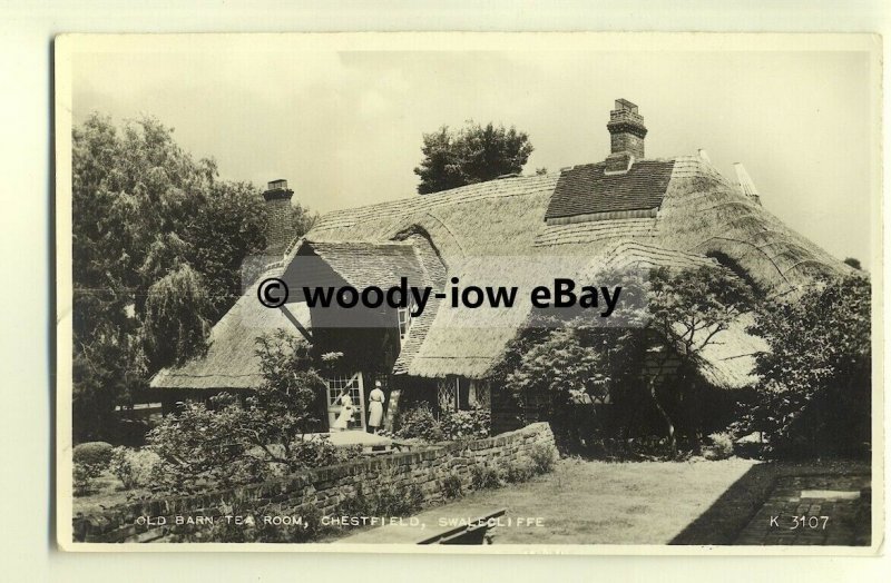 tp8649 - Kent - The Old Barn Tea Rooms and Garden, at Chesterfield -  postcard