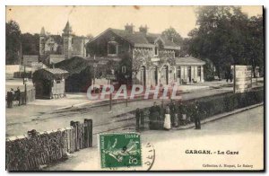 Postcard Old Station Gargan