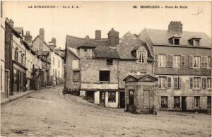 CPA La Normandie - HONFLEUR - Place du Puits (516373)