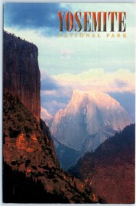 Postcard - Half Dome And El Capitan, Yosemite National Park - California