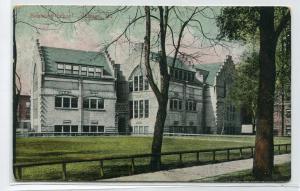 Kenwood School Chicago Illinois 1912 postcard