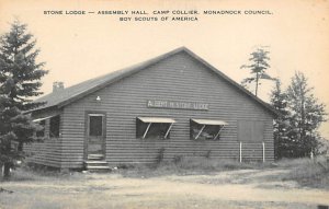 Stone Lodge, Camp Collier Boy Scouts of America Unused 