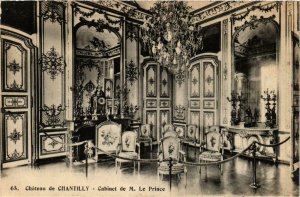 CPA Chantilly- Chateau, Cabinet de M. le Prince FRANCE (1008796)