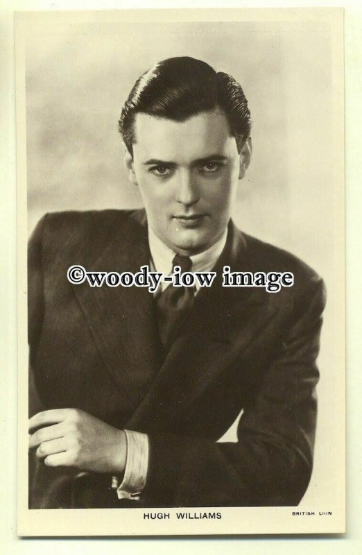 b2535 - Film Actor - Hugh Williams - Picturegoer postcard no 722