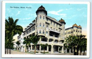Miami FL Florida Gralynn Hotel Advertising Postcard