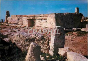 Postcard Modern Malta Prehistoric temples of Hagar Qin