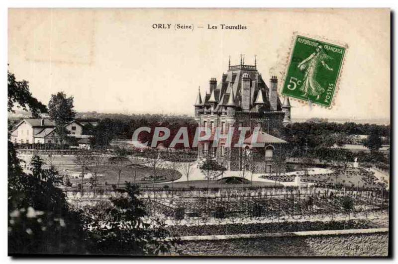 Orly Old Postcard The Turrets