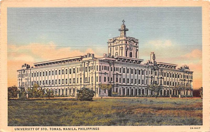 Manila Philippines University of Sto Thomas Manila University of Sto Thomas