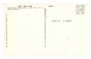 NY - Troy. Third Street looking South ca 1950's