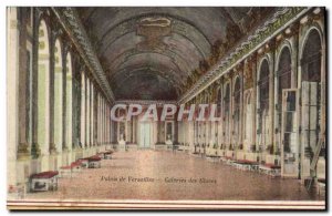 Old Postcard Palace of Versailles Hall of Mirrors