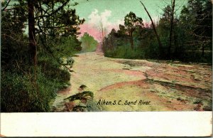 Sand River Aiken South Carolina SC Landscape View 1910s DB Postcard  Q17