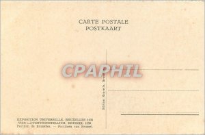 Postcard Old World Expo 1935 Brussels Brussels Pavilion