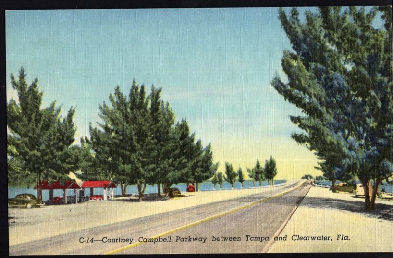 Florida ~ Courtney Campbell Parkway between TAMPA and CLEARWATER LINEN