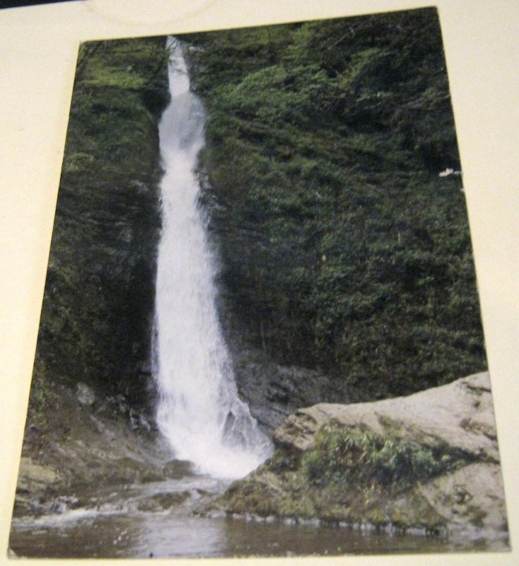 England White Lady Waterfall Lydford Gorge Devon L7-SP.9459 DRG J Arthur Dixon 1