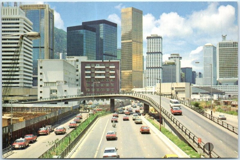 Postcard - The New Appearance of Central - Hong Kong, China