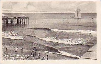 New Jersey Asbury Park Yacht Off Fishing Pier