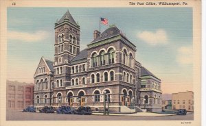 WILLIAMSPORT, Pennsylvania, 1930-1940´s; United States Post Office, Classic ...