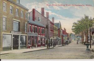 Maine street looking west Damariscotts,Me