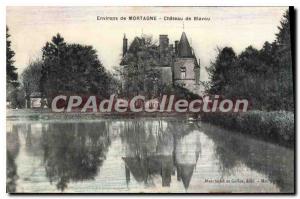 Postcard Old Mortagne Chateau De Blavou