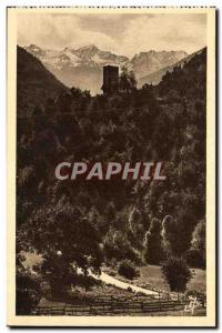 Old Postcard Tour De Luchon Castelvieil And Fond Du Lys