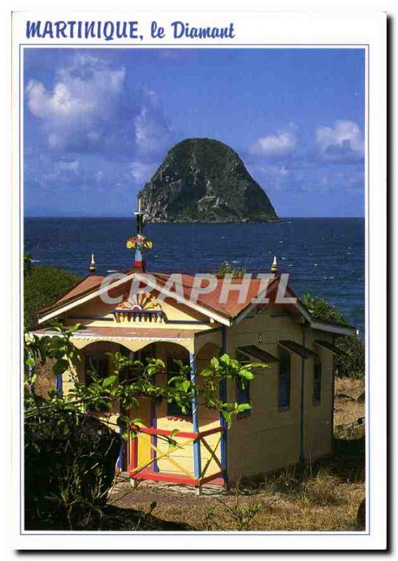 Modern Postcard Martinique Diamond