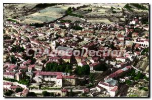 Old Postcard Die View Aerienne