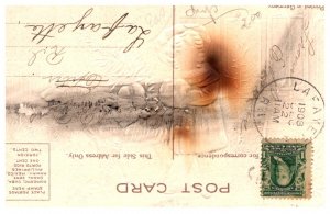 Dog  , Irish Setter , Victorian Girl